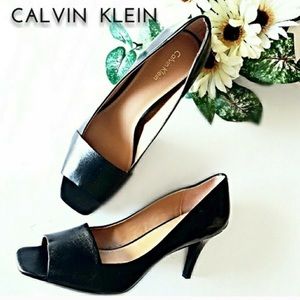 Calvin Klein Gayle Open Toe Heels